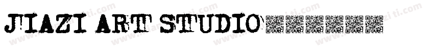 JIAZI ART STUDIO字体转换